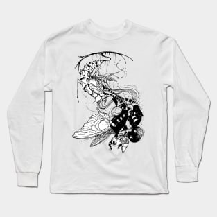 BULLET WITH BUTTERFLY WINGS 3 Long Sleeve T-Shirt